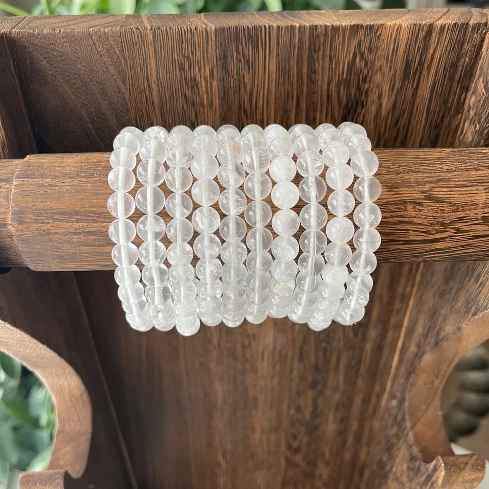 Crystal Quartz Bracelet (one) - Picture 4 of 6